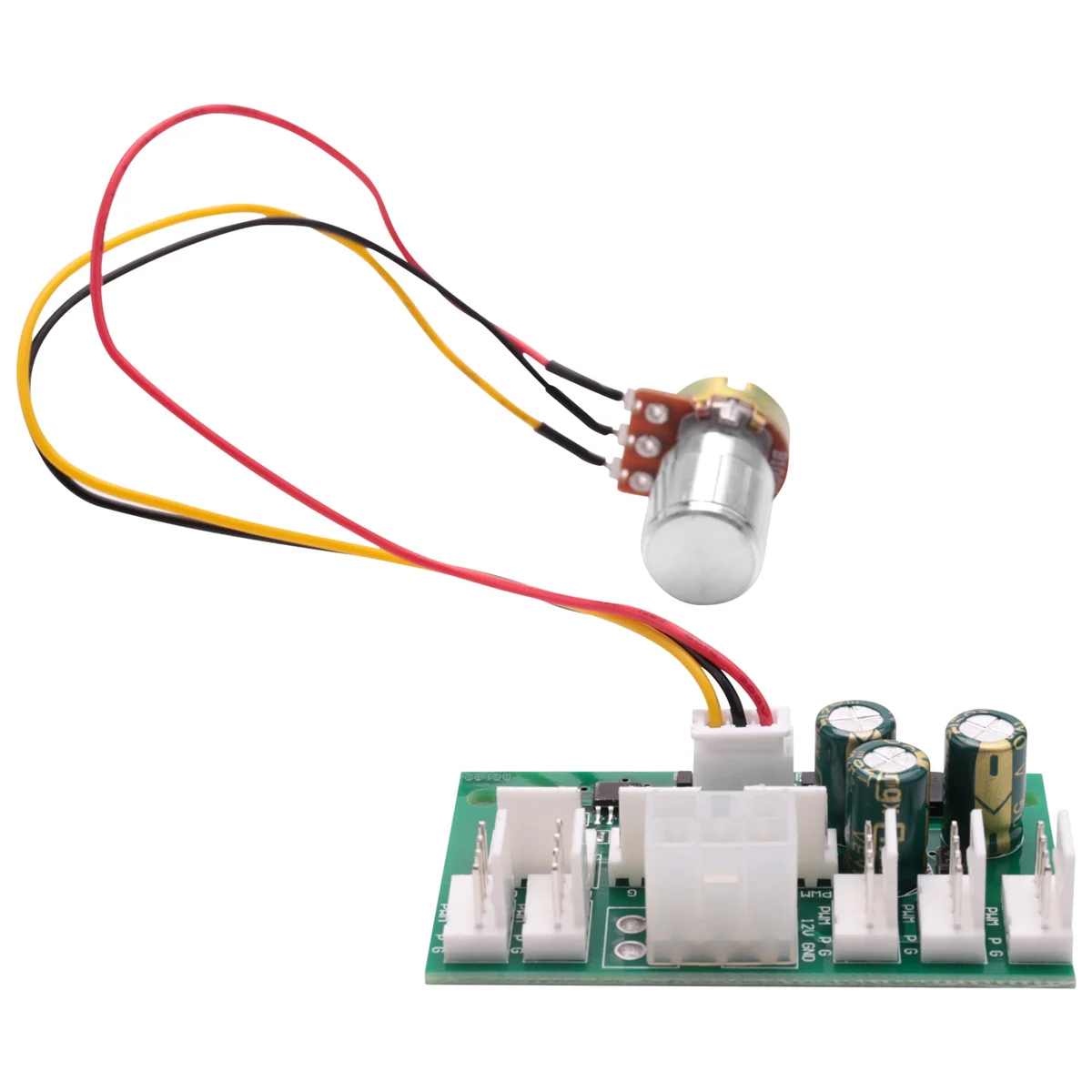 Controlador de velocidad del ventilador de la caja de la computadora, Hub de ventilador de 8 canales, PWM, controlador de ventilador violento de alta potencia, regulador de velocidad del ventilador