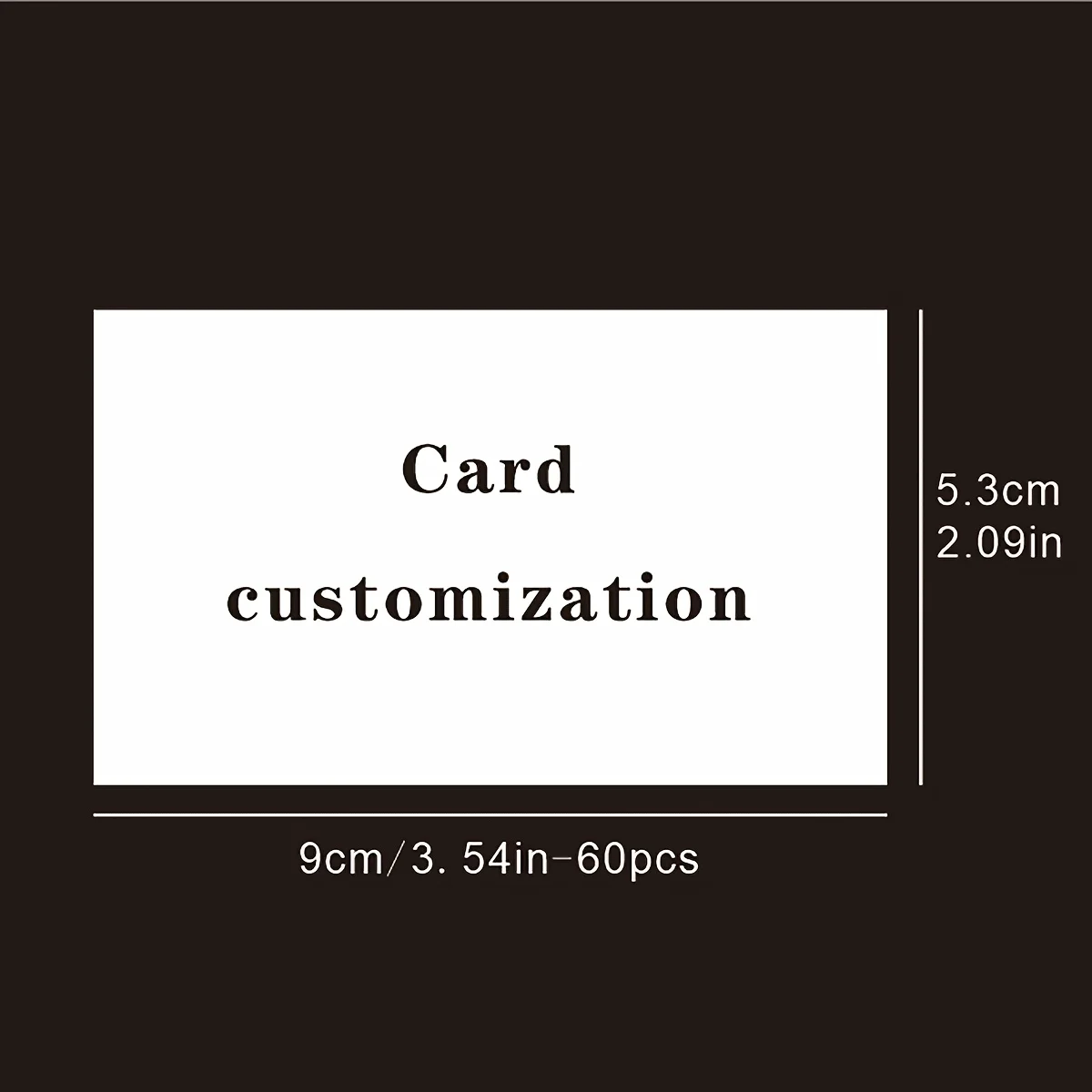 Custom Cards Thank You Cards Custom Business Card Packaging For Small Business Personalized Logo Wedding Invitations Postcards view 2