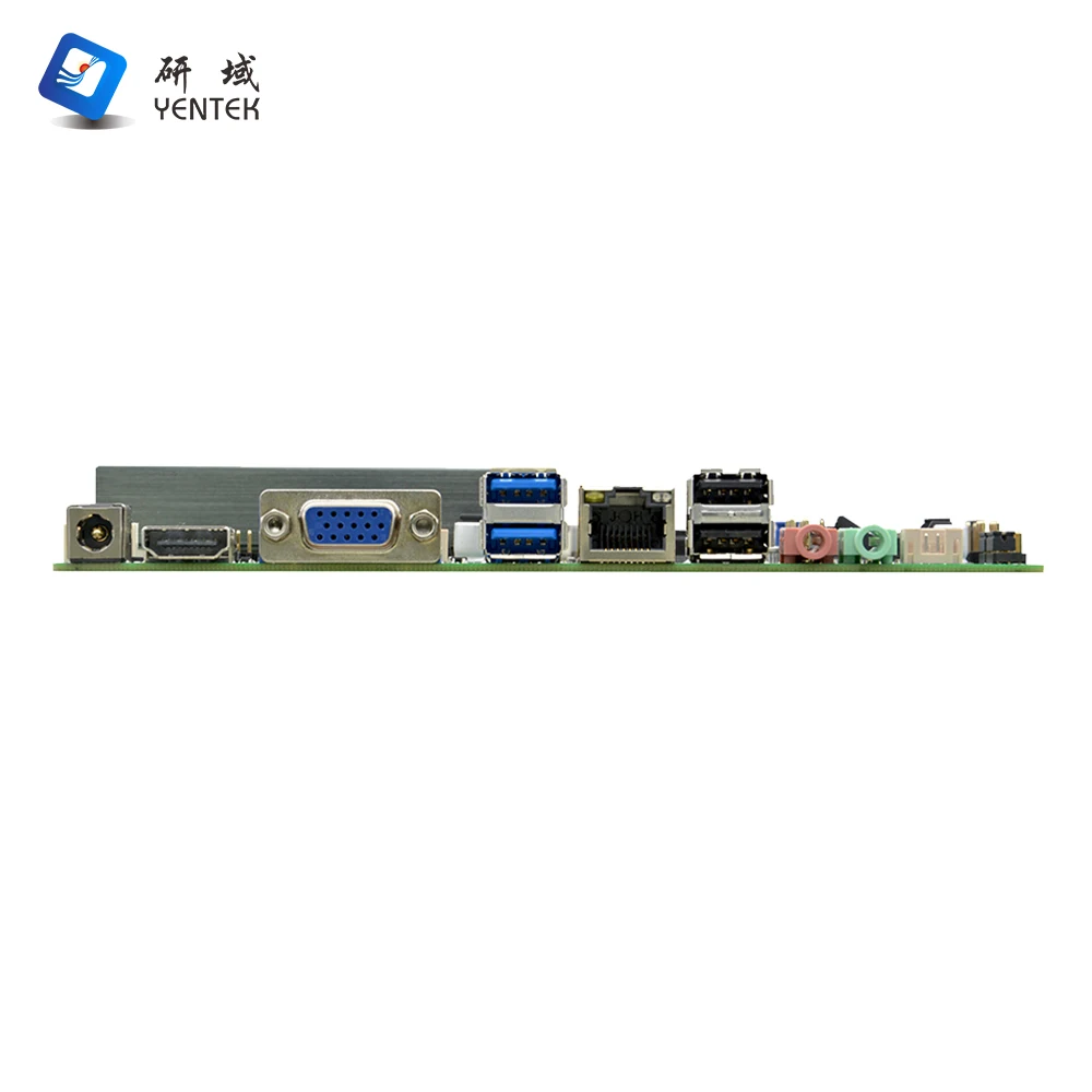 OEM ODM LGA1200 2 DDR4 MSATA VGA HD LVDS 4K Display 6 RS232 COM 8 USB Mini Itx Scheda madre industriale