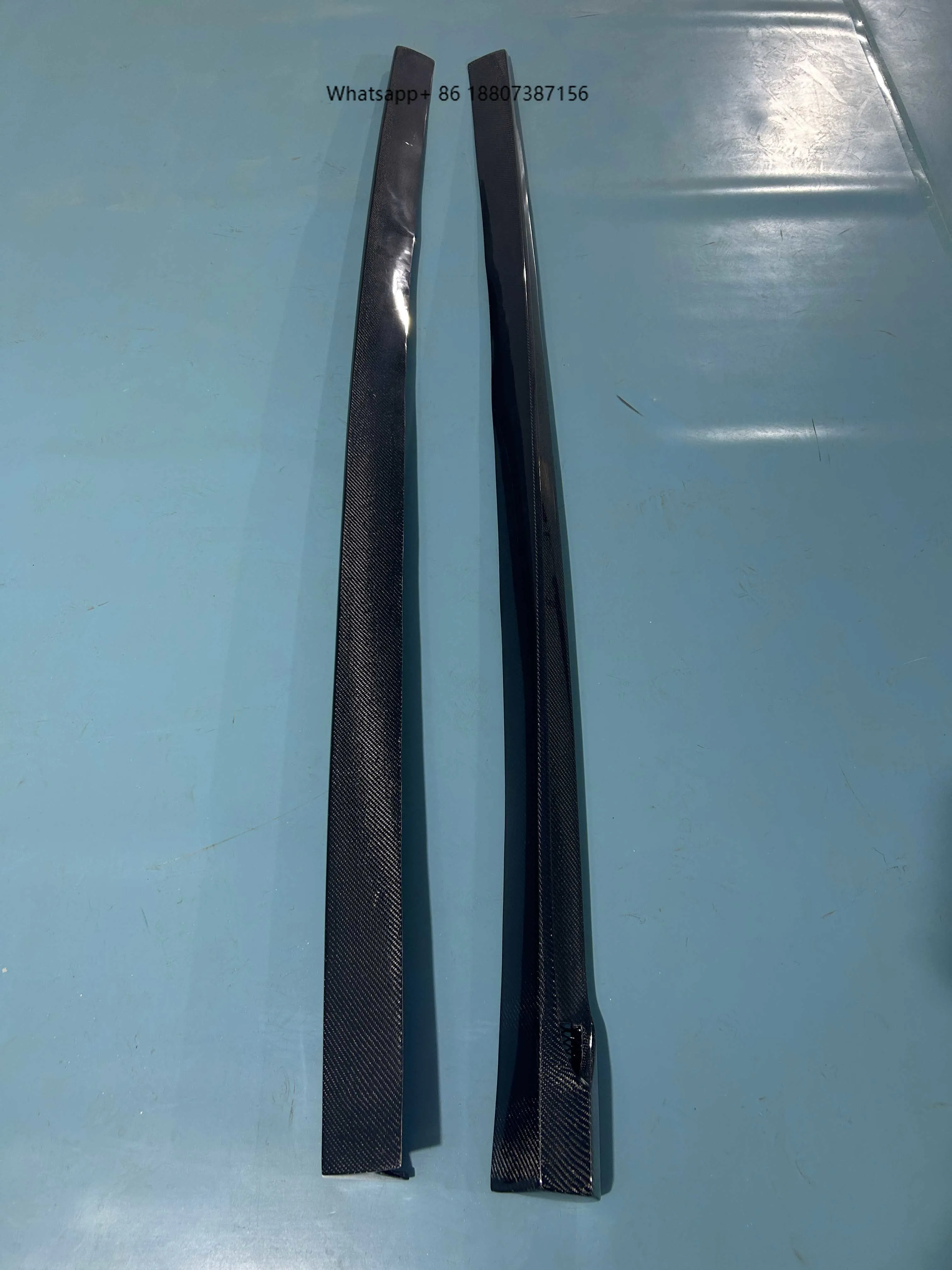 

LD Style Dry Carbon Fiber Side Skirt for F95 X5M F96 X6M Side Extension Skirt