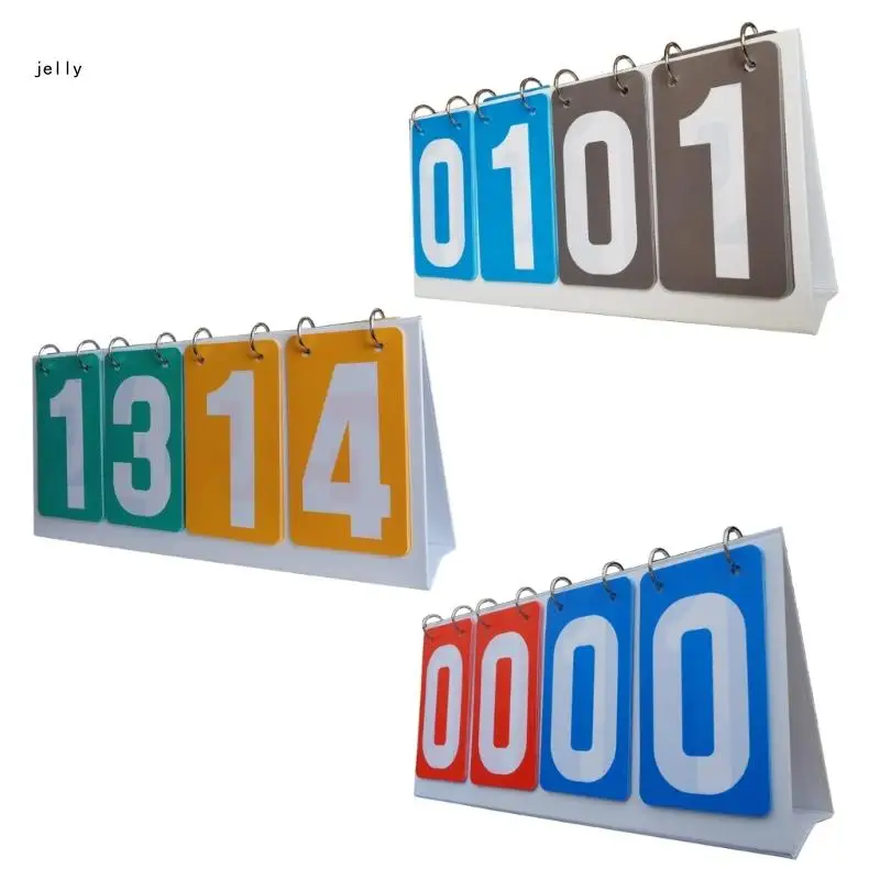 

448C Tabletops Scoreboard Flippers Scoring Board Sport Competition Score Board Flippers