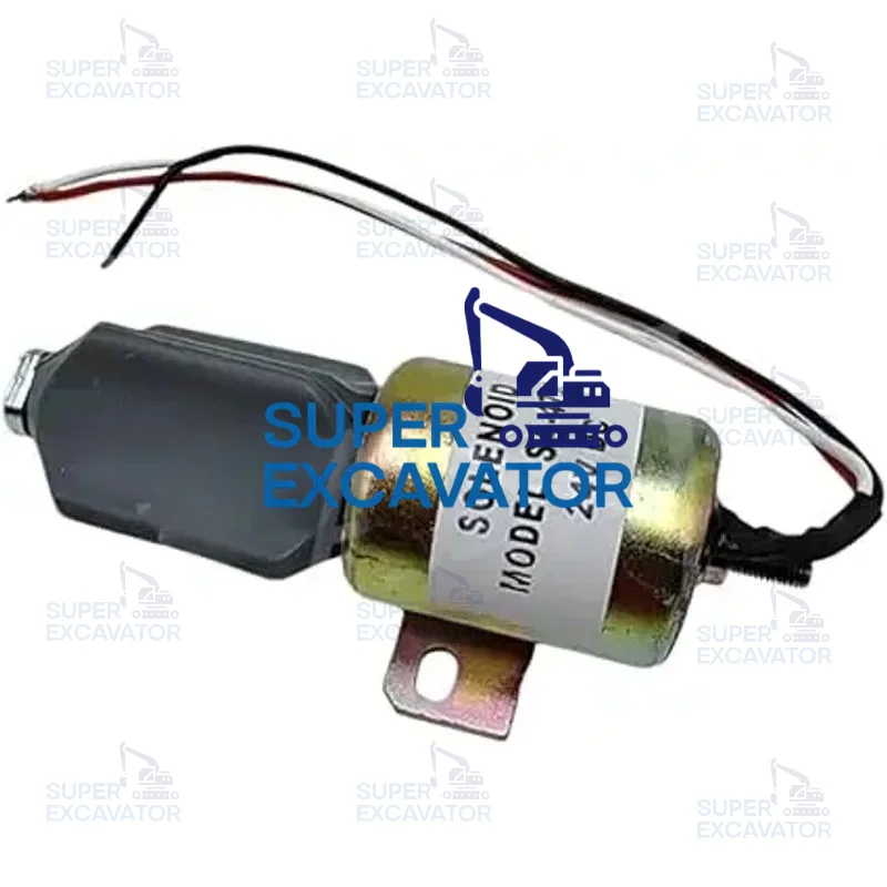 

24V Fuel Shut Off Solenoid SA-4735-24 Stop Solenoid 1756ES-24E3ULB1S5 Excavator Parts
