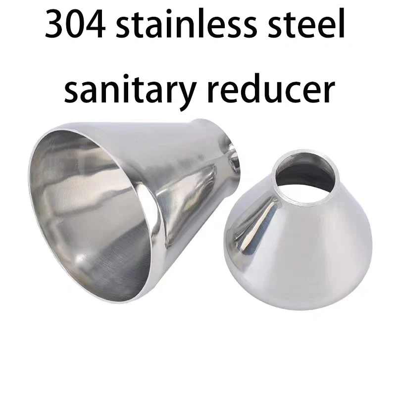 

304 stainless steel sanitary grade mirror concentric reducer welding reducer adapter 19mm-159mm
