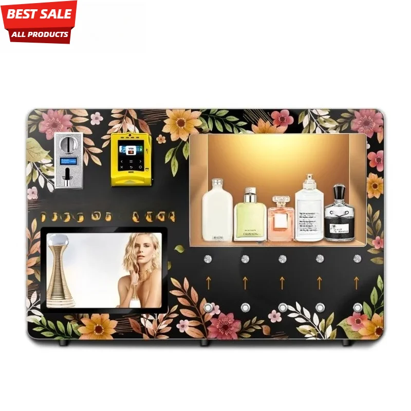 Flower Series Suited for Luxury Resorts Offering Floral Customization Ultra-thin Perfume Vending Machine Customized