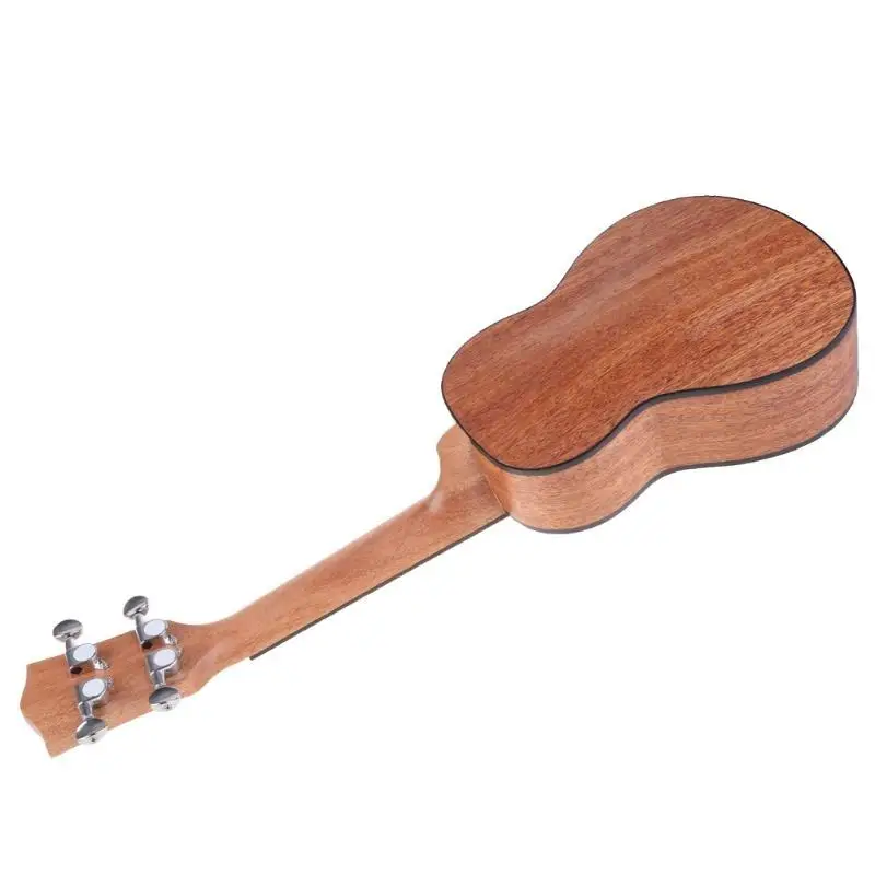 652F Beginners Hawaiian Ukulele Instrument Kid Small Guitar Four String Walnut Wooden Children Ukulele Simple and Fun