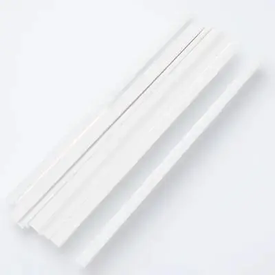 

10pcs Transparent Folders Loose Leaf Binder Binding Bars Plastic Slide Binders For Report Covers Document Organization School