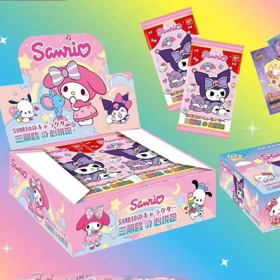 

ГОРЯЧАЯ НОВИНКА: Коллекционные карточки Sanrio для мальчиков и девочек, подарки на праздники, набор с персонажами для любителей анимации