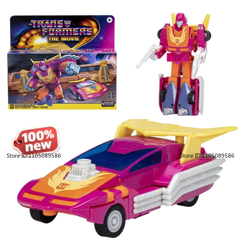 

Совершенно новая оригинальная коробка Transformer G1 Hot Rod ‌ Передвижная кукла-студия, украшения, фигурки, украшения, робот-головоломка, игрушка, праздничный подарок