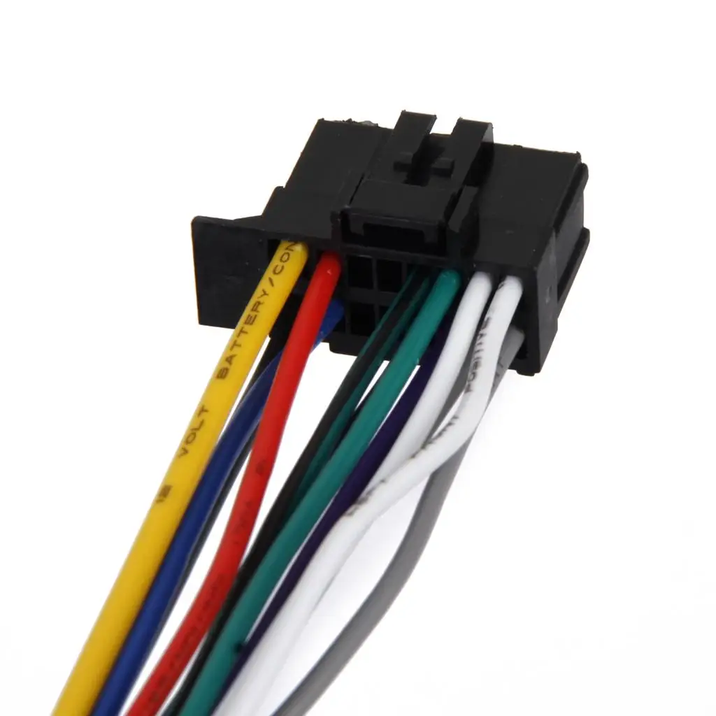 Car Radio Wiring Harness 16 Pin Color Coded Connector for Pioneer 2350 Stereo Installation Replacement