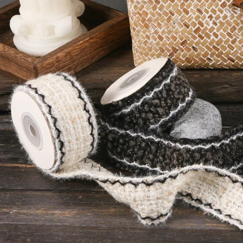 Velvet Tweed Knitting Plush Ribbon For Handmade Christmas Handcrafts HairBow Accessories Jewelry Cloth Sewing 25mm 38mm 50mm