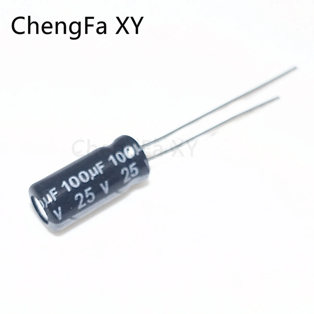 50PCS 25V100UF 6x12mm Aluminum Electrolytic Capacitor 100UF25V