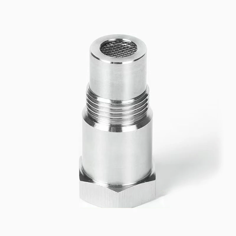 جديد الأكسجين O2 الاستشعار فاصل محول موصل أجزاء تعديل السيارة M18X1.5 مع شاشة تصفية #2