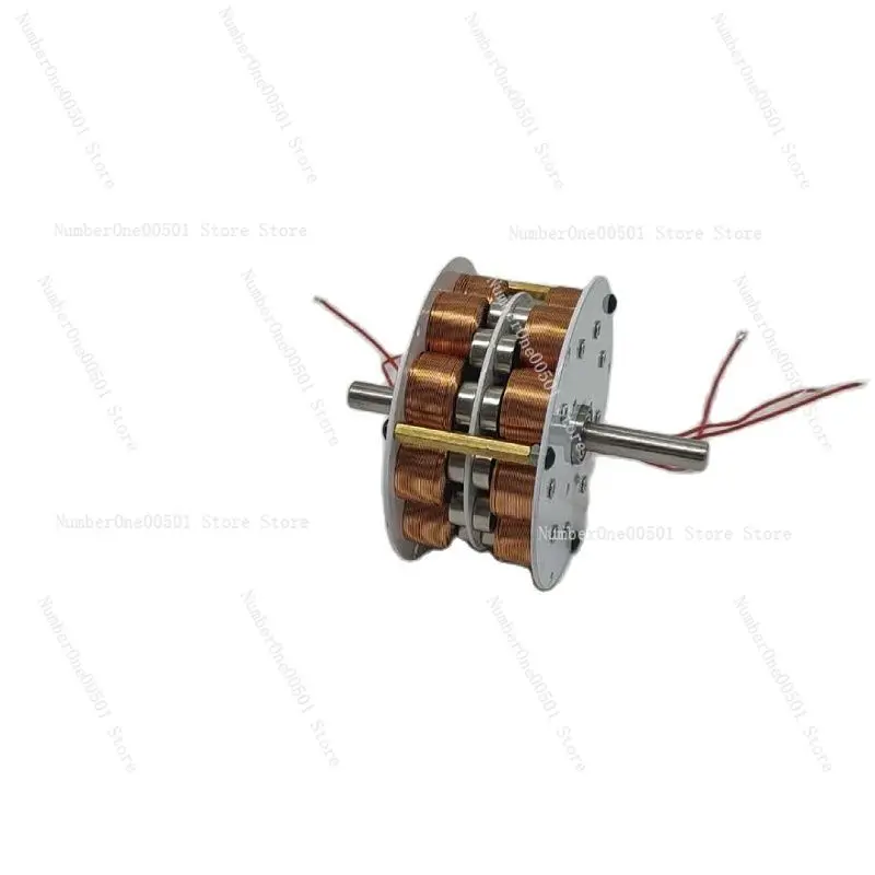 

Miniature Double Layer Disk Type Generator with Core/multi-pole Three Phase AC Permanent Magnet Brushless Generator