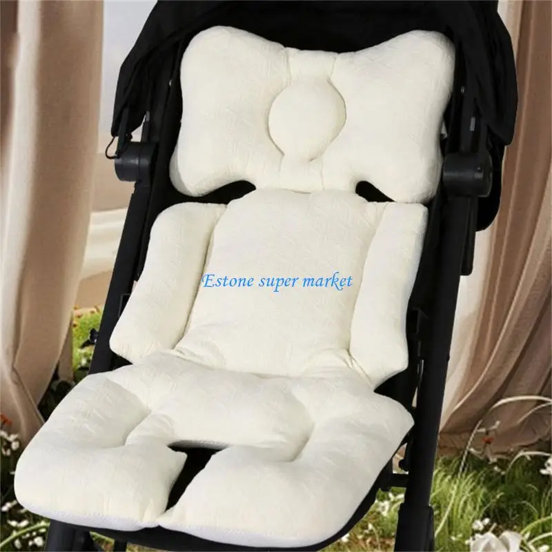 

090B Comfortable Baby Strollers Cushion Pad with Nonslip Designing Breathable Cotton