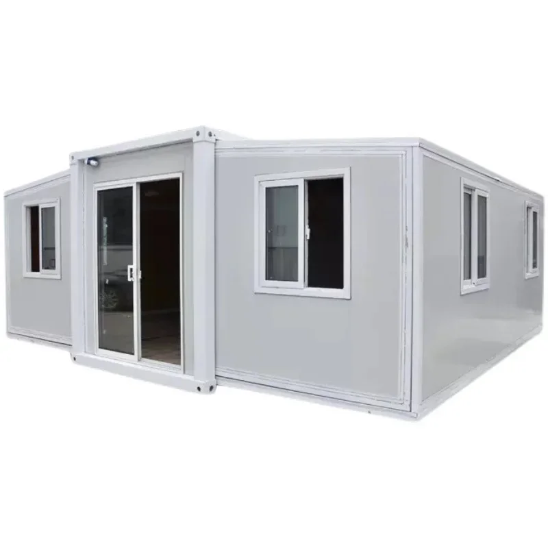 Ready Made 3 Bedroom One Living Room Prefabricated House Prefab Modular Homes Expandable Container House Tiny Houses