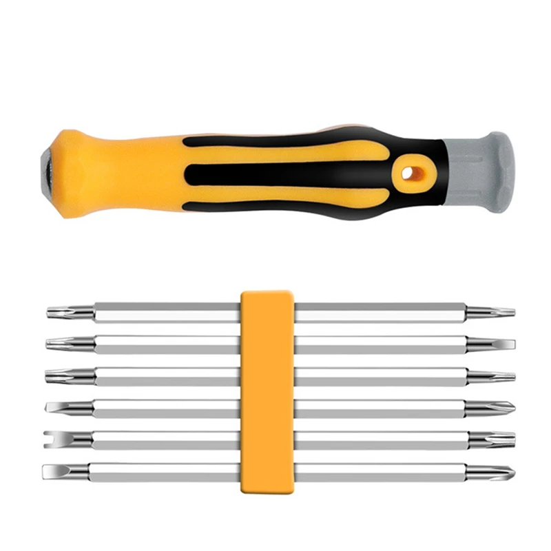 

12 in 1 Multi-Function Household Screwdriver Set Screwdriver Special-Shaped Double Head Torx Screwdriver