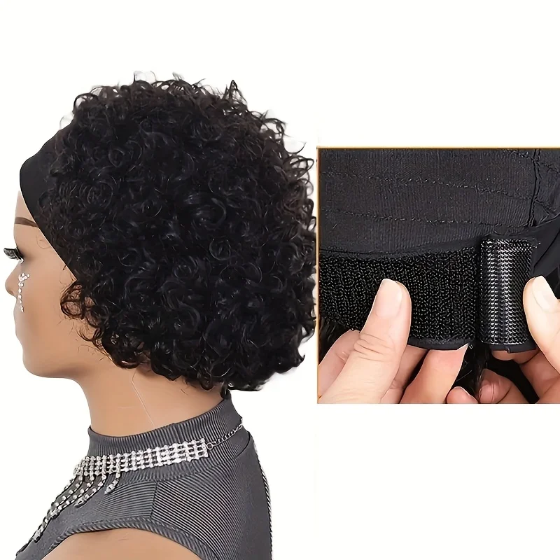 Thumbnail 3 - #76 Popular Human Hair Headband Wigs Choices