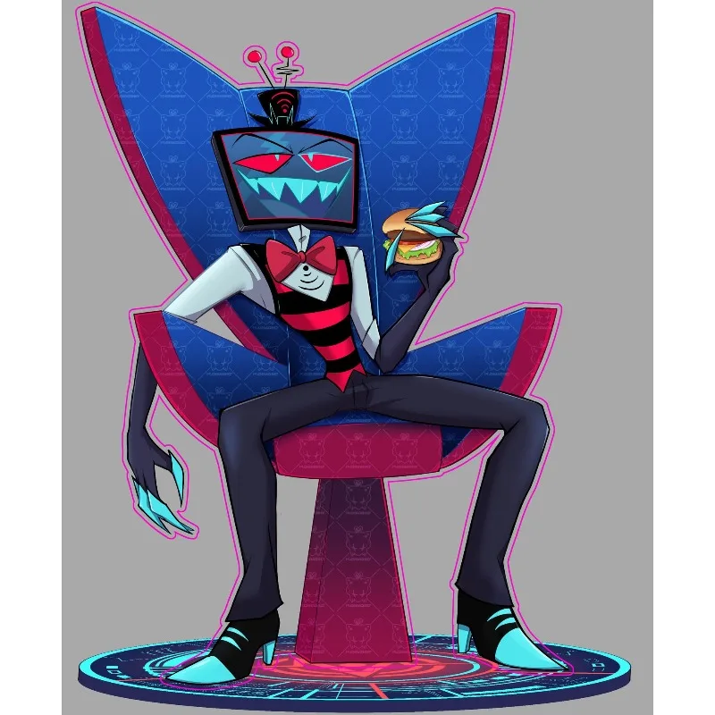 

Stand For Hazbin HoteL Vox Velvet Original Acrylic Self made Cute Cartoon Anime Pendant Toy Gift