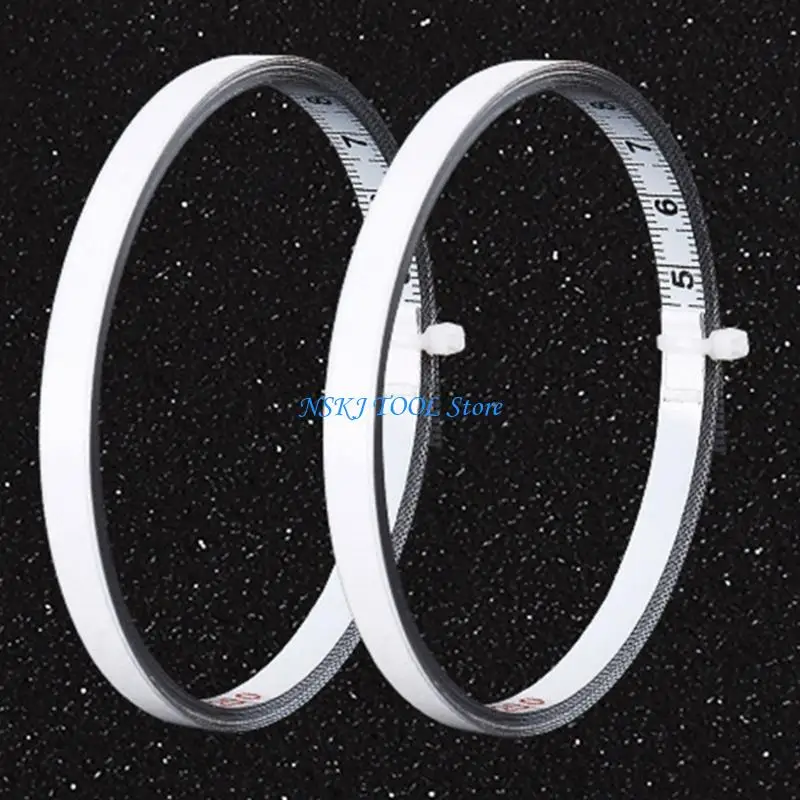 L8RC Steel Adhesive Tape Measure Scale Ruler Sticker Adhesive Measuring Tape