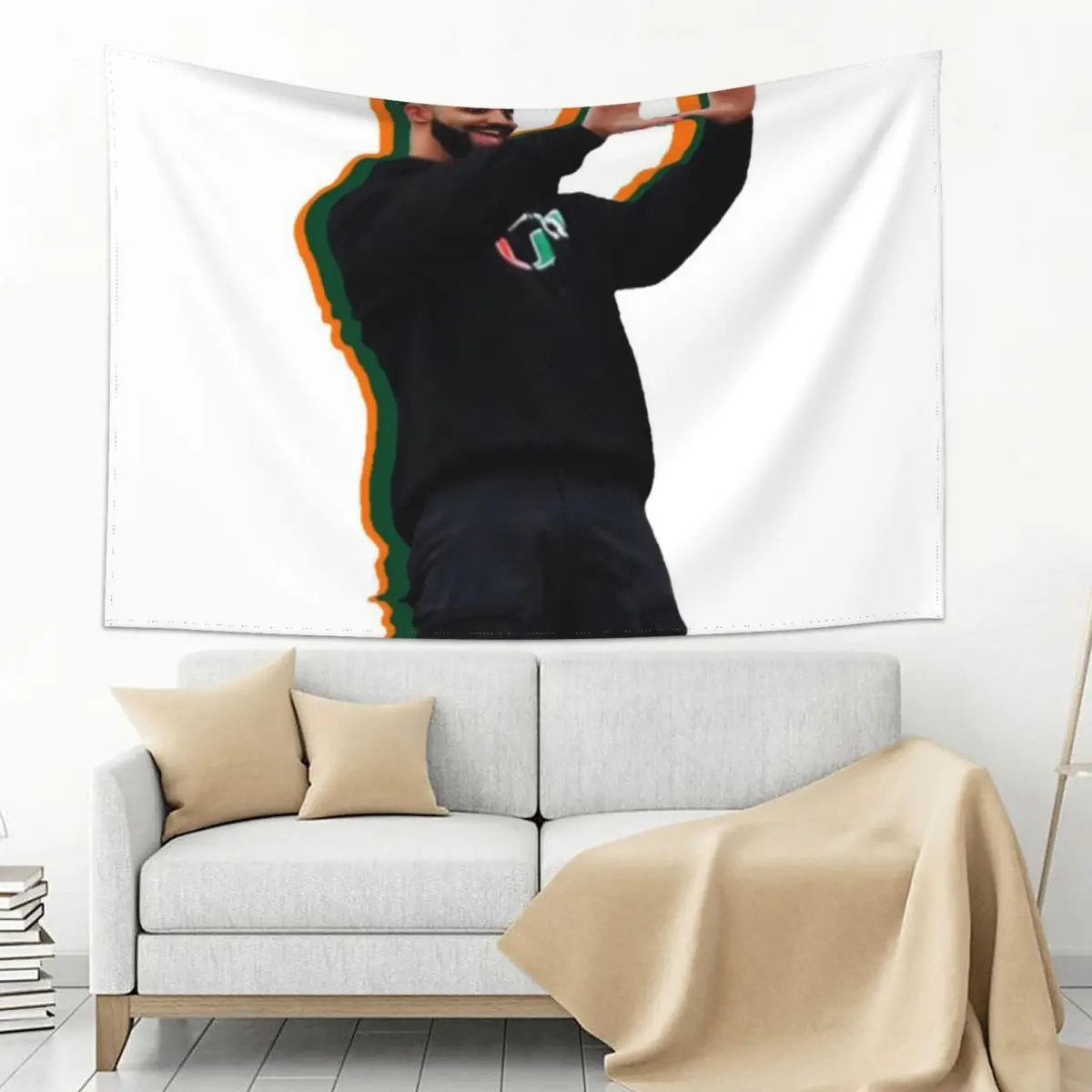 

Drake at the U Tapestry