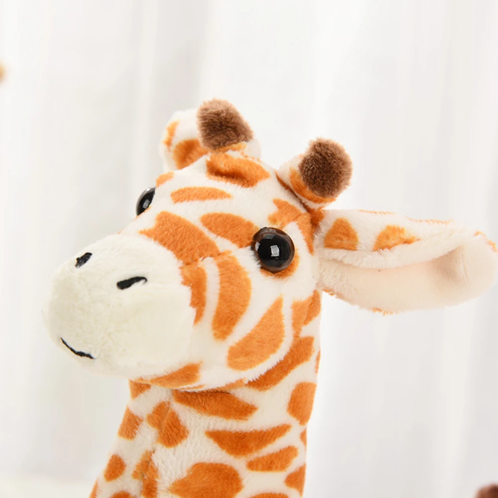 Animale domestico elettronico interattivo con giraffa che cammina con suoni e movimenti Peluche con giraffa Peluche per bambini Piccoli Ragazzi Ragazze