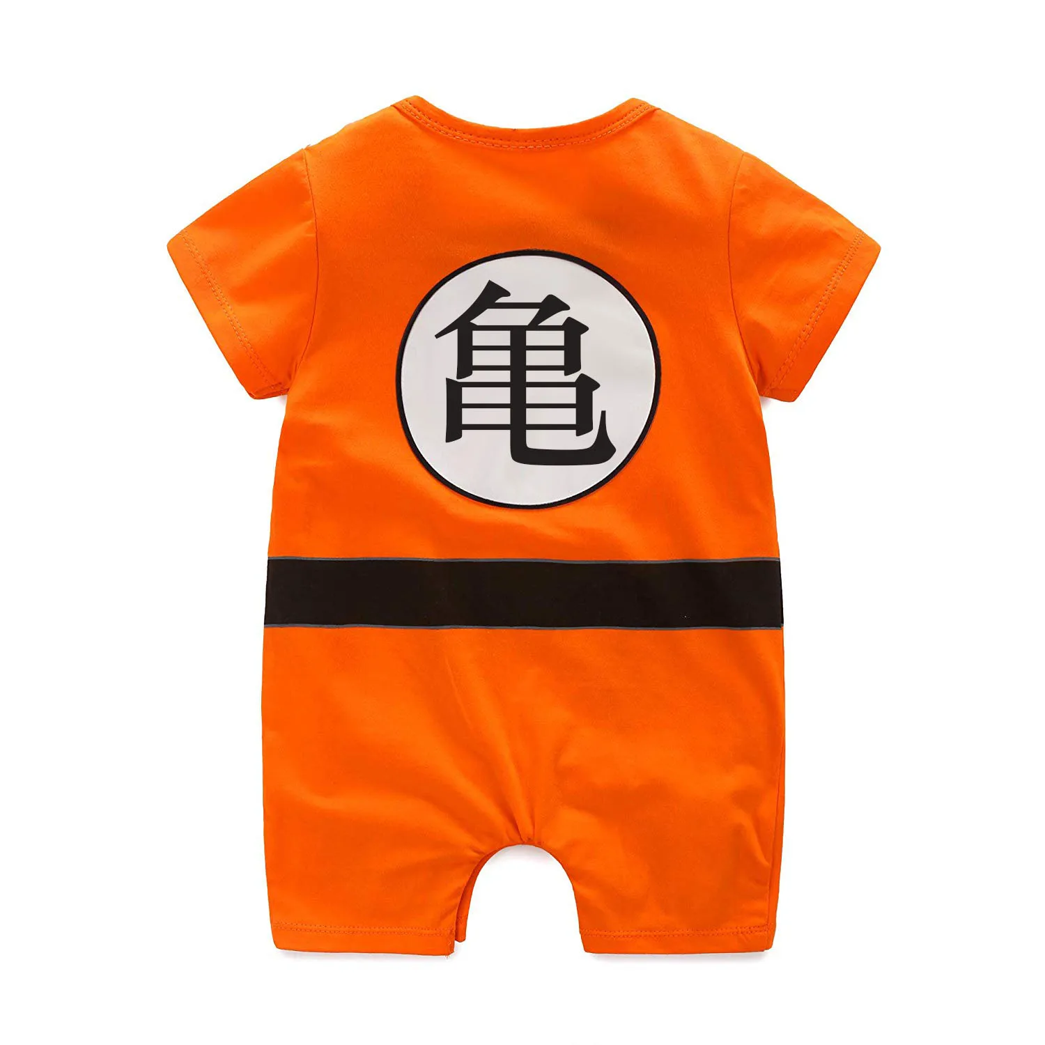 IURNXB Baby Anime Romper Cotton Newborn Short Sleeve One Piece Outfit Infant GUI Printed Cosplay Costume Jumpsuit Clothes 0-24M