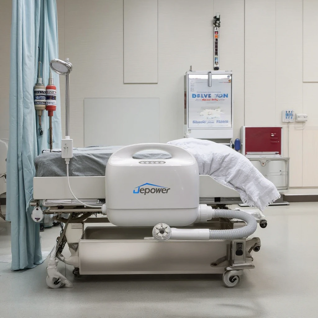 Portable bathing machine for the elderly Mobile smart shower equipment for bedridden disabled and assisted health care
