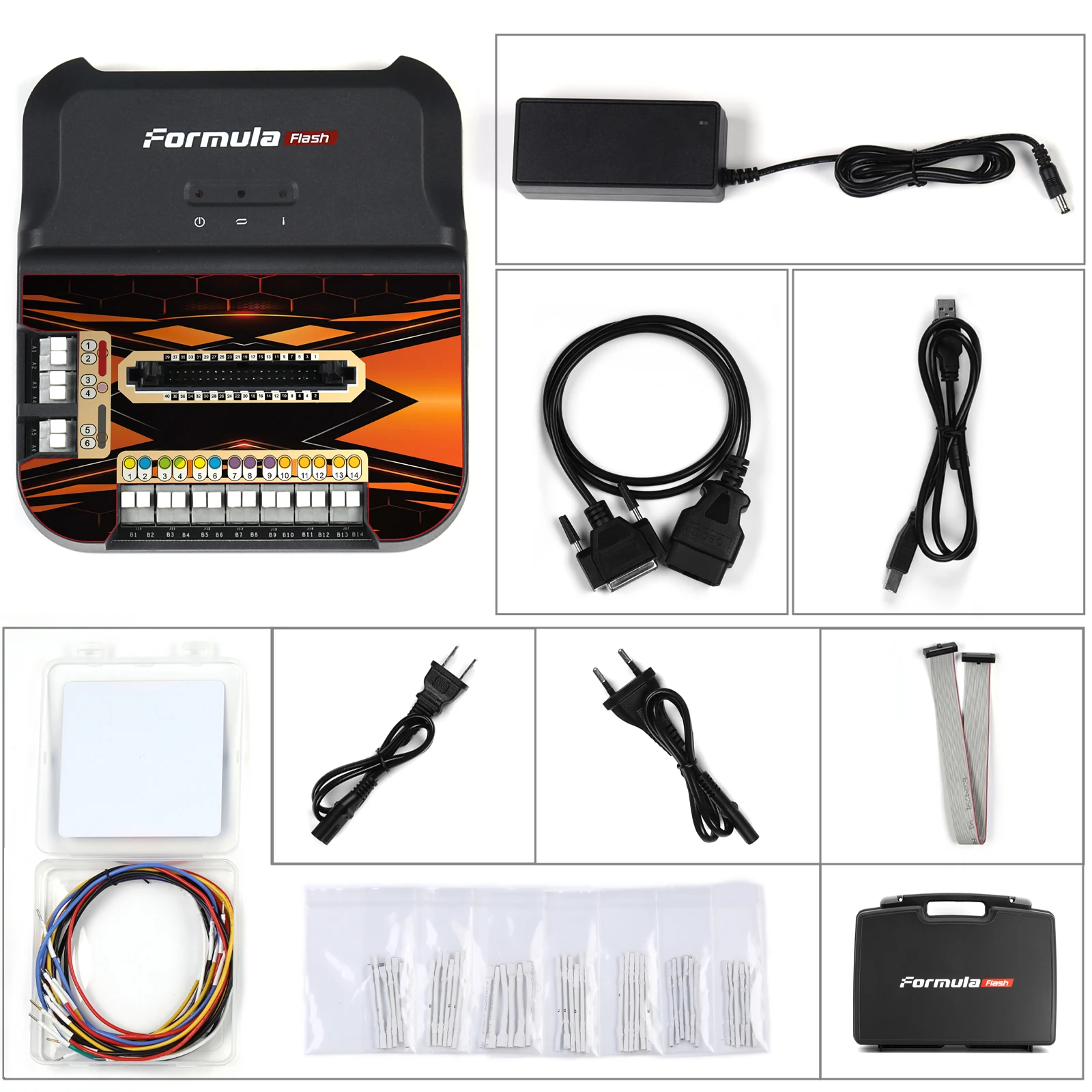 استنساخ وحدة التحكم الإلكترونية لمبرمج FormulaFLash ECU، قراءة وكتابة البيانات، تعديل VIN، إيقاف IMMO، ترقية الطاقة، تنظيف DTC للدراجة والشاحنة والجرار