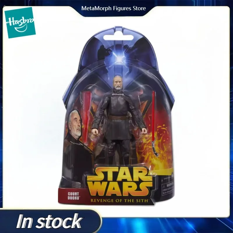 

Оригинальные Hasbro Star Wars The Black Series REVENGE OF THE SITH Count Dooku, аниме-фигурки, модель, коллекция игрушек