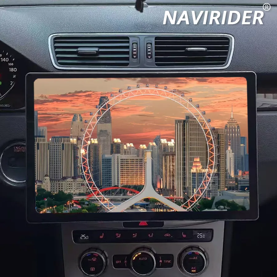 Android Auto Car Radio For VW Volkswagen Golf Passat B7 B6 Skoda Seat Octavia Polo Tiguan Video Player Carplay No 2din DVD HU - view 2