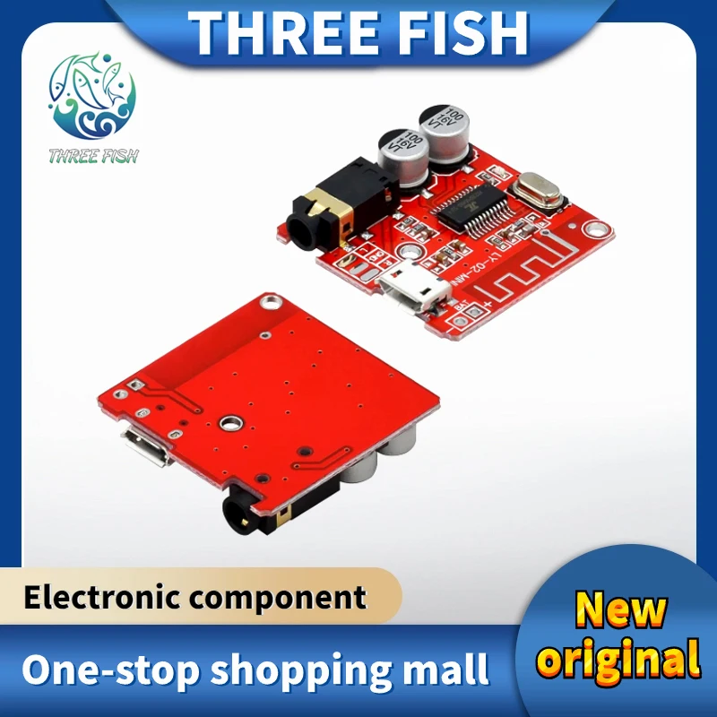 DIY For Bluetooth Audio Receiver board  4.1 5.0 mp3 lossless decoder board Wireless Stereo Music Module 3.7-5V