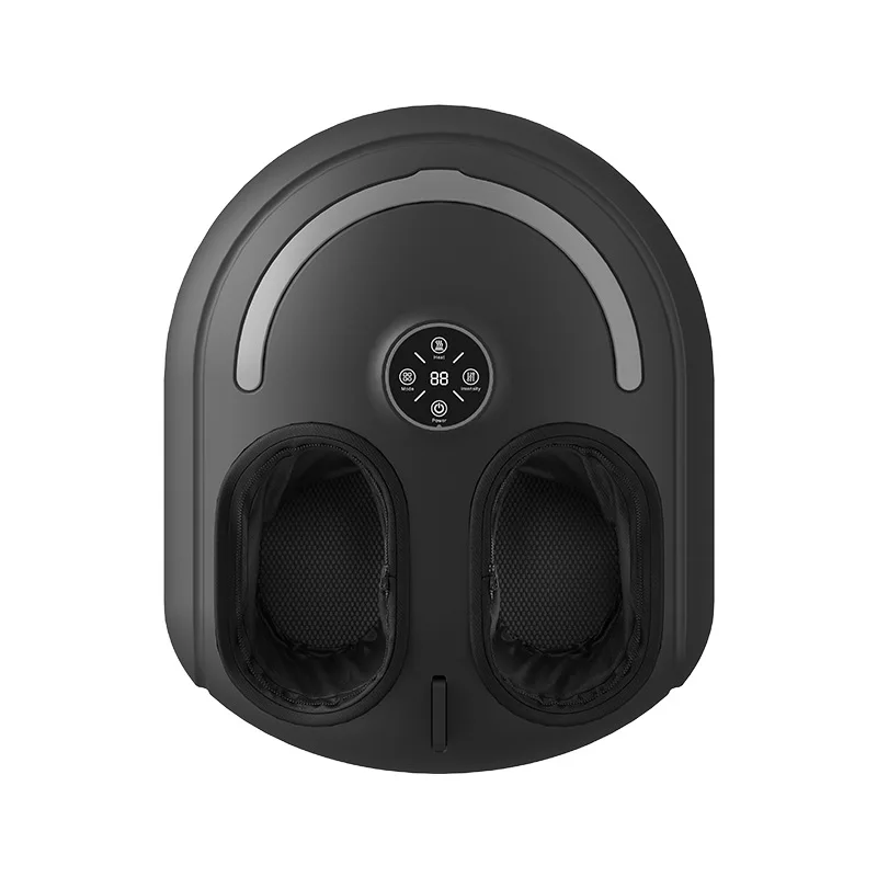 Lightweight and portable foot massage machine, small size design + remote control hot compress, household airbag kneading foot