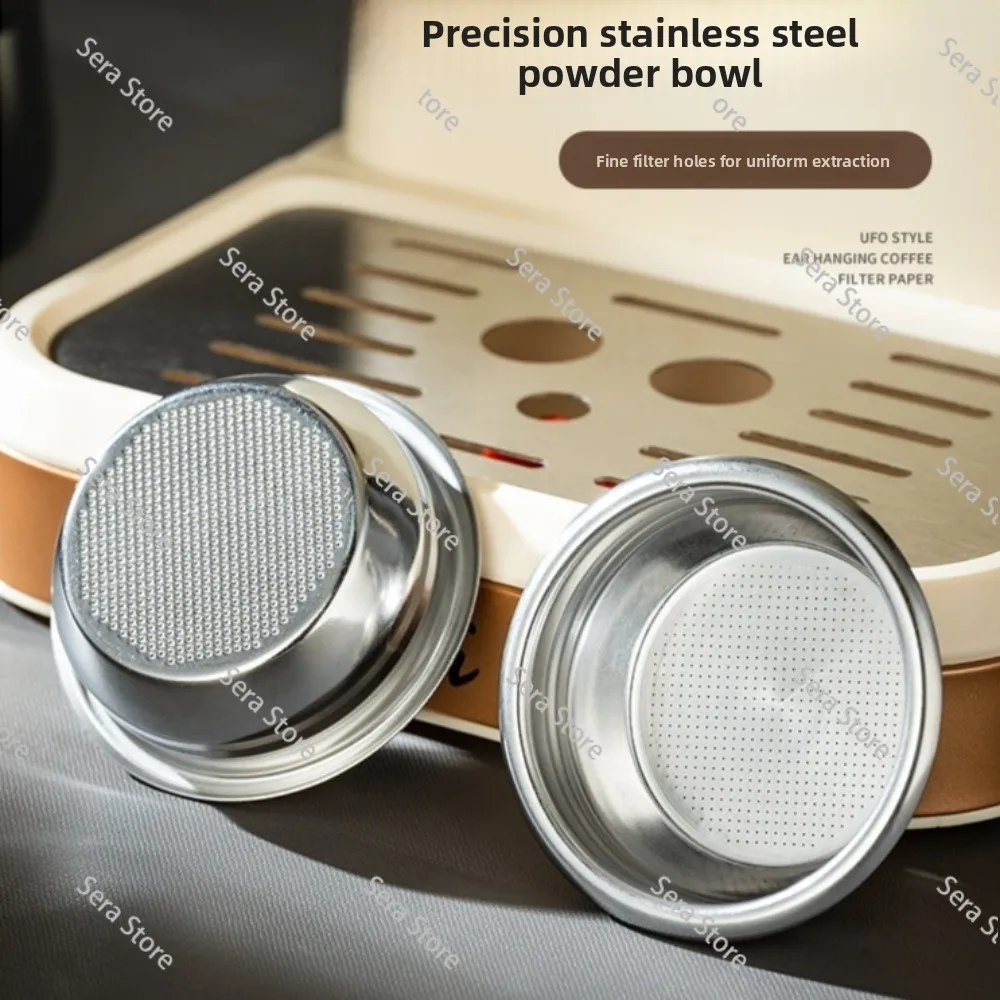16-18g/18-20g/22-32g/24G Stainless Steel Espresso Filter Basket High-precision Extraction Coffee Filter Screen for 51/54/58mm