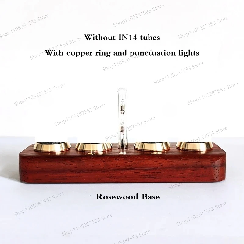 Glow tube bluetooth   Union IN14 glow tube  digital  solid wood desk  alarm clock gift plug-in