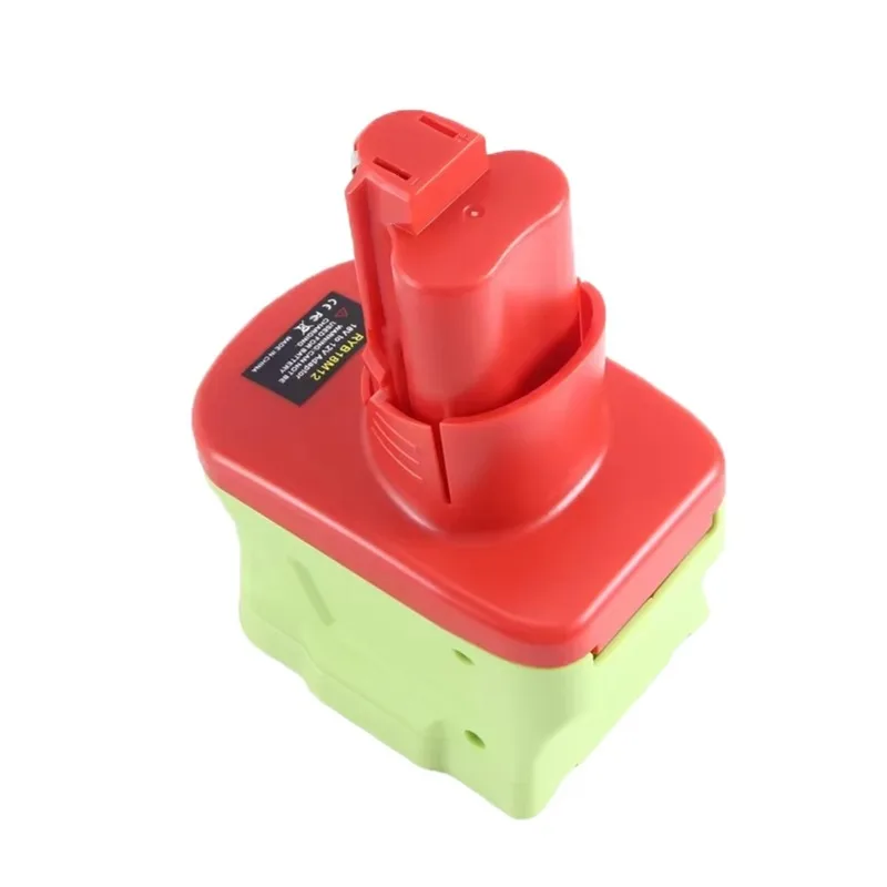 RYB18M12 Batterieadapter-Konverter für Ryobi 18V Lithium-Ionen-Batterien, kompatibel mit Milwaukee 12V Lithium-Ionen-Elektrowerkzeugen – Detail 8