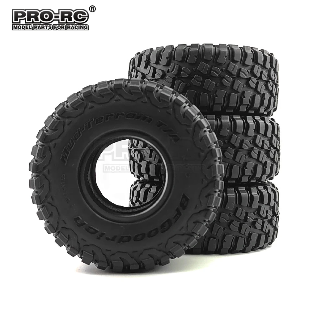 トラクサスRCアキシャルクローラー用ホイール,カーパーツ,1.55インチ,95mm, 1:10, Redcat,rc4wd,タミヤ,4個