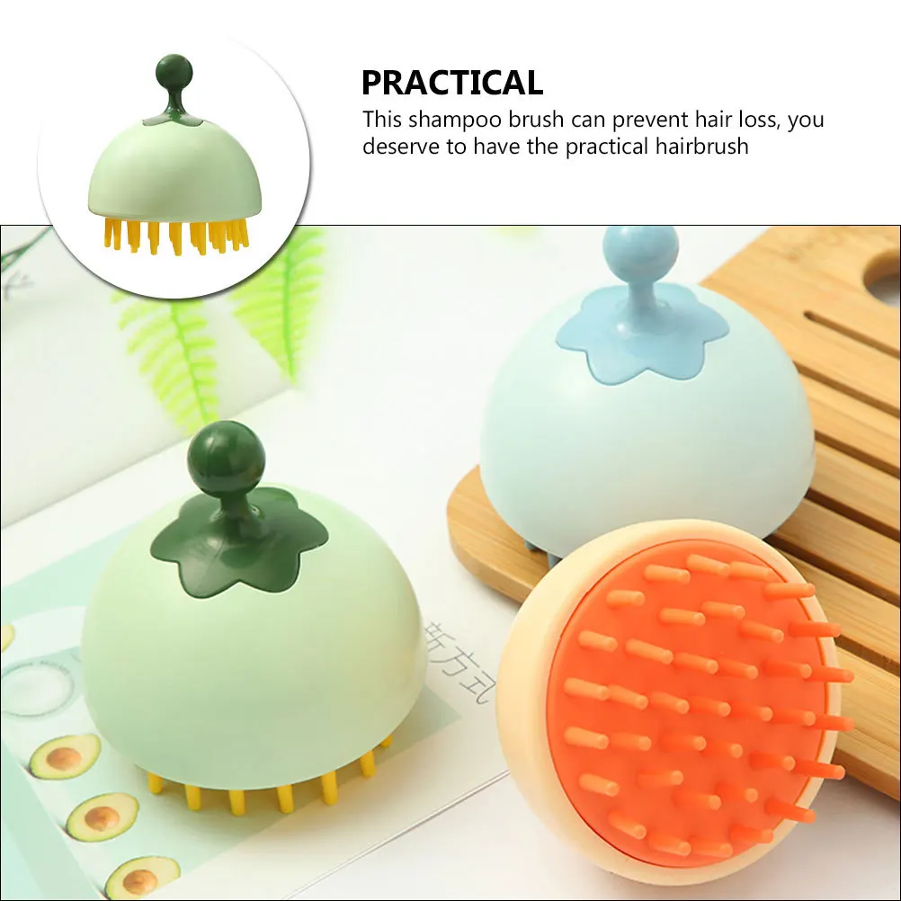 Brosse à shampoing pour femmes, double usage, masseur de cuir chevelu, peigne, outil de nettoyage des cheveux, brosse de Massage essentielle pour le bain