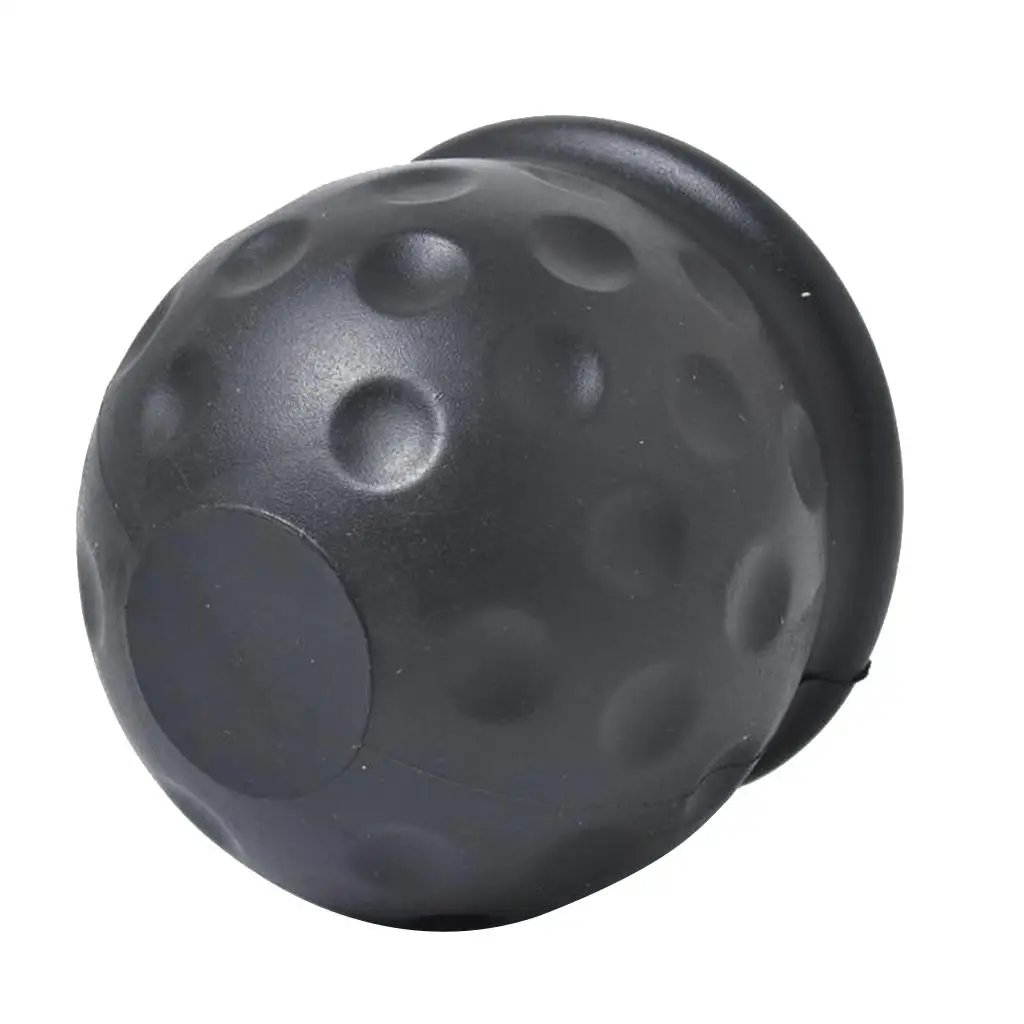 Replacement Auto Tow Bar Ball Cover Hitch Trailer Towball Protect Cap 2 Inch