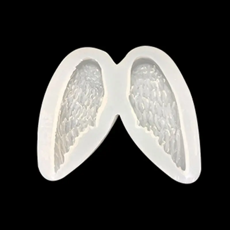 Angel Evil Wings colgante resina molde fundición molde silicona herramientas para hacer joyas