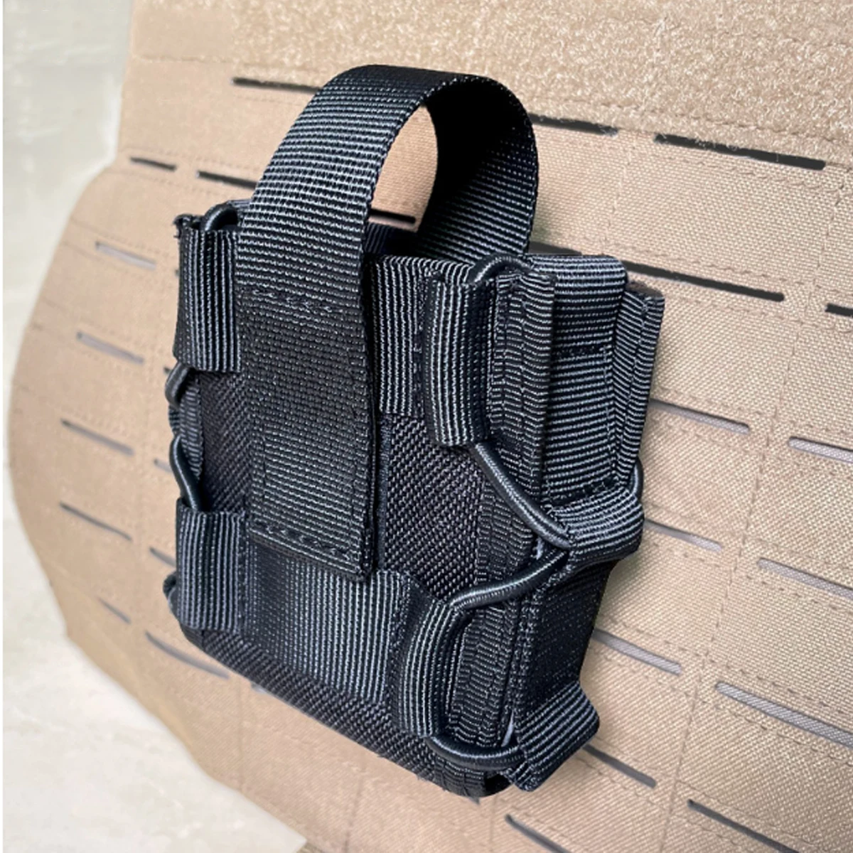 MOLLE Tactical Handcuff Bag Compatible With Various Tactical Belts For ASP & Hinged & Chain & Rigid & High-speed Gear Handcuffs