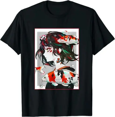 Neu anime mädchen japanisch ästhetisch anime liebhaber geschenk premium t-shirt