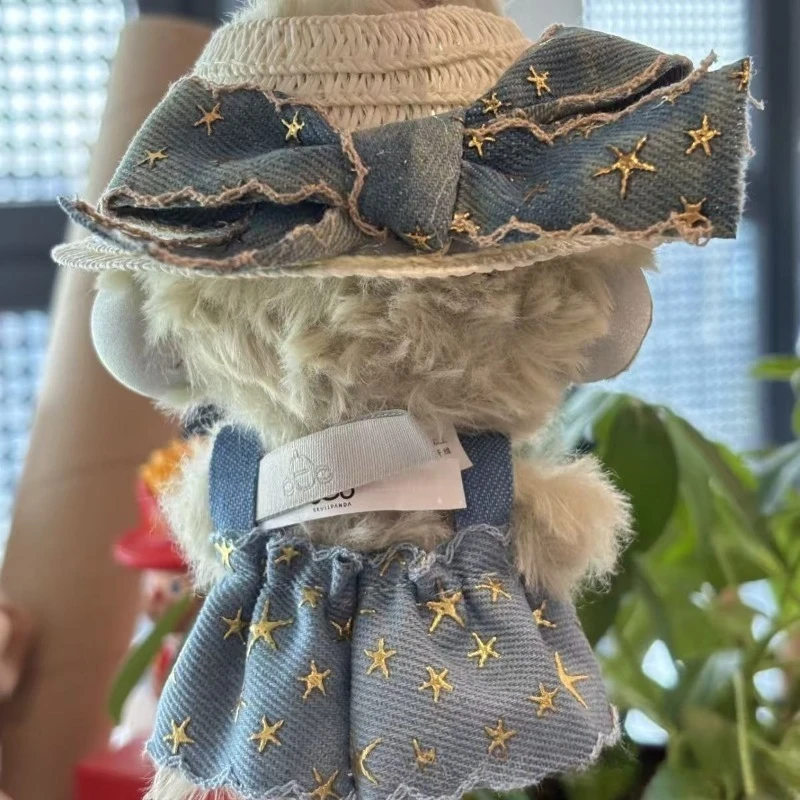 Cute SP Series Vinyl Doll Denim Star Skirt Light Weaving Garden Clear Pool Outfit For Stuffed Toy Fashion Dress Up Accessory