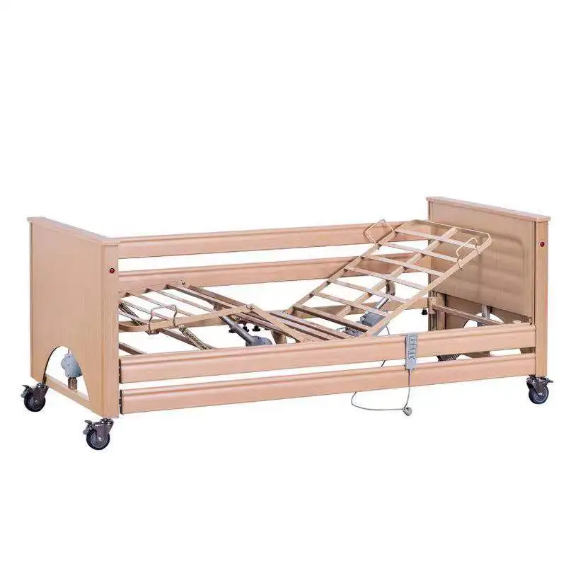 Two Functions Manual Home Care Nursing Medical Hospital Bed for Bedridden Patients