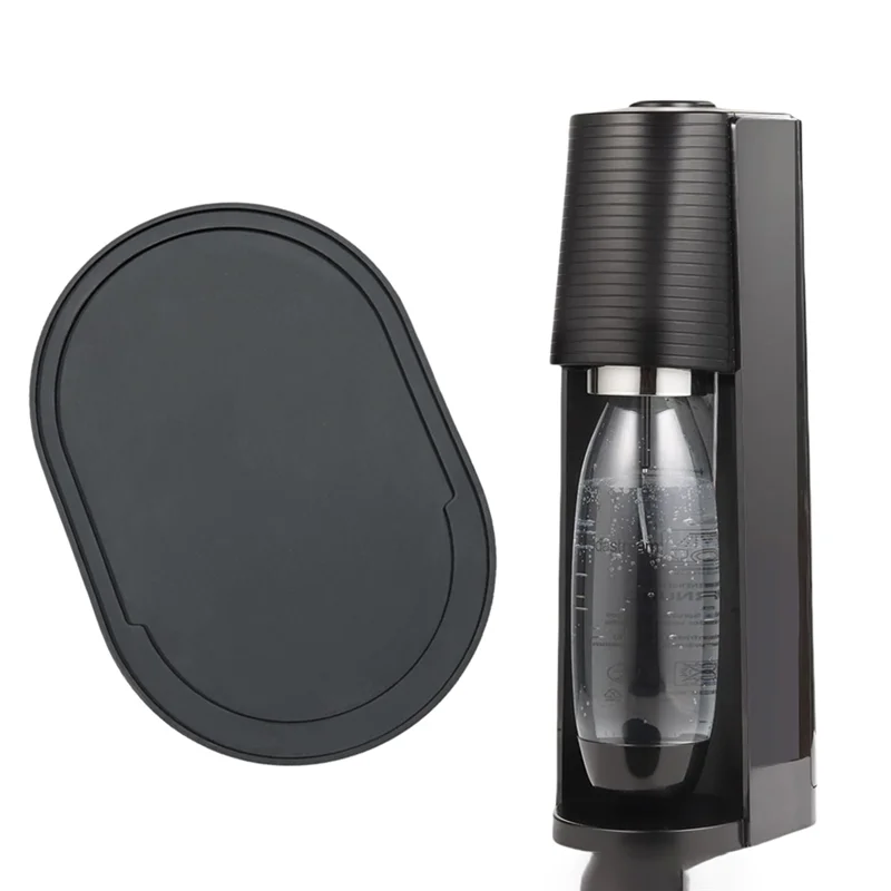 Estera de secado, bandeja de goteo, carbonatador, accesorios de agua, impermeable y antideslizante para Sodastream para Sodastream CRYSTAL 3,0