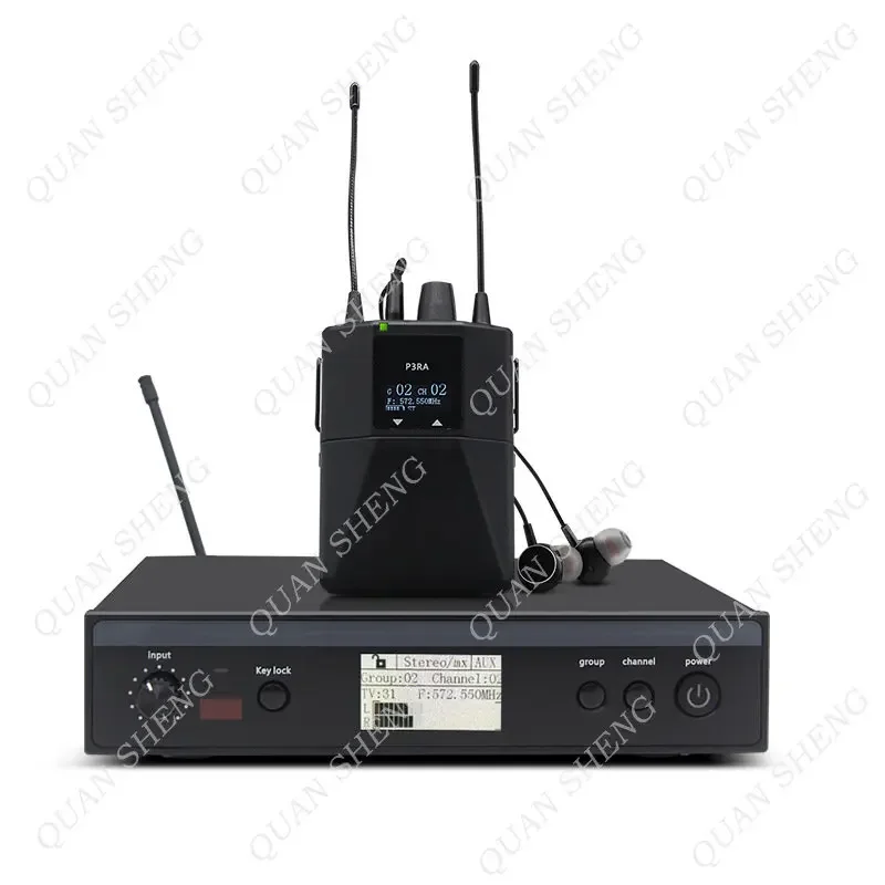New PSM300 Stereo UHF Vocal Stage Instrument Monitor in Ear Wireless Monitor System