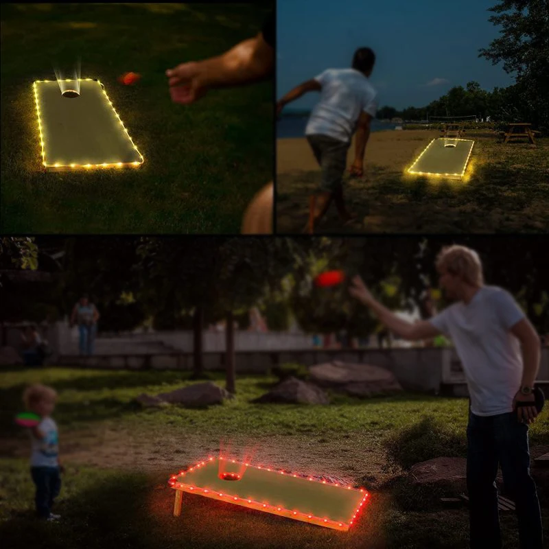 Cornhole Light String - Night Play 5