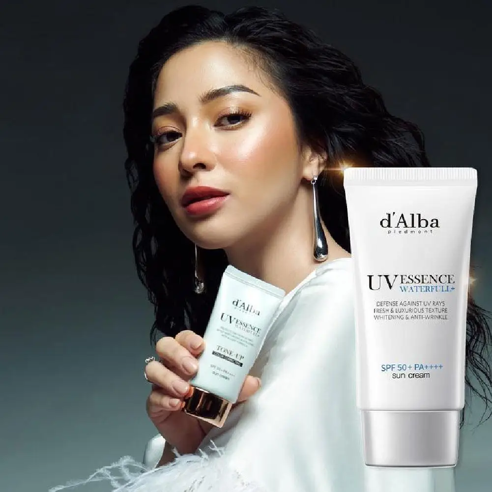 D'Alba 100 مل بخاخ White Truffle First Effect Spray Essence/واقي من الشمس خفيف مرطب للوجه كامل الجسم للحماية من الأشعة فوق البنفسجية واقي من الشمس