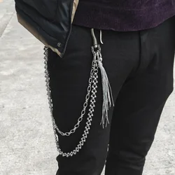 Minimalism Stainless Steel Pants Chain Copper Buckle Head Punk Men's And Women's Hip-hop Rock One's Waist Luxury Accessories