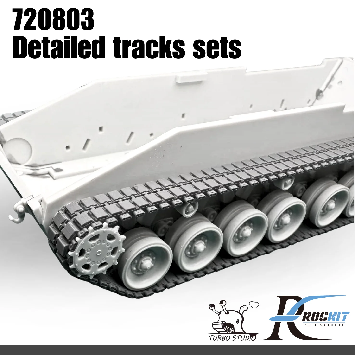 

ROCKIT 1/72 PZH-2000 Наборы детальных гусениц серии для 3D-принтера MENG) 720803