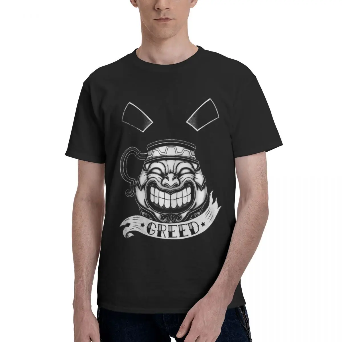 Duel Monsters Pot Of Greed Fun T Shirts Graphic Y2K Gifts Tees T Shirts For Men Women Clothes